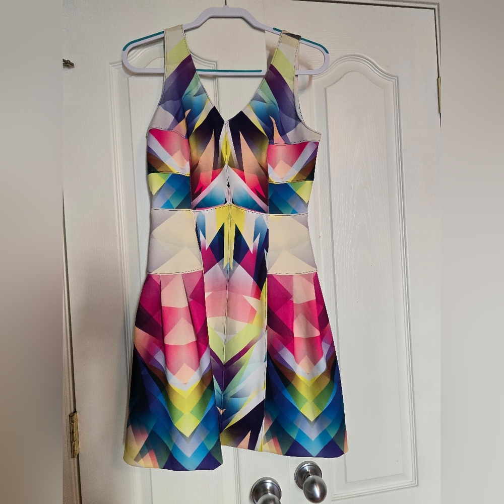 Nicole Miller size 8 Isoscles dress